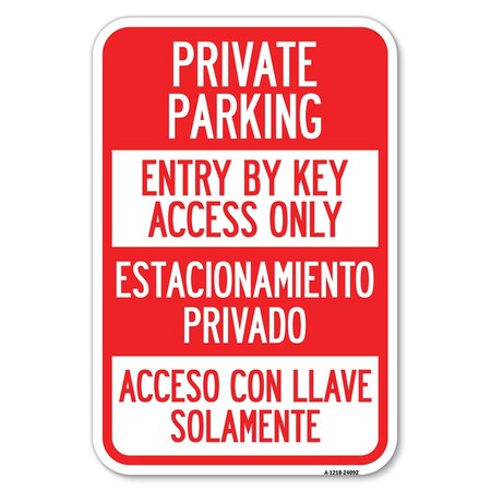 Signmission Safety Sign, 12 in Height, Aluminum, 24092 A-1218-24092